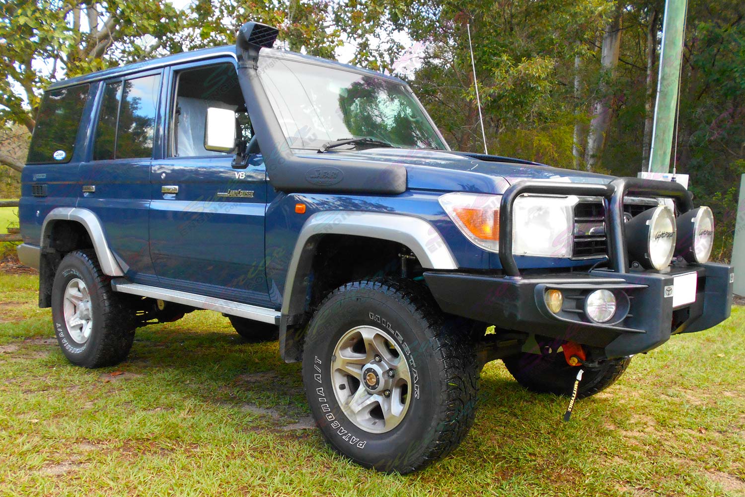 Toyota Landcruiser 76 Series Wagon Blue 51199 Superior Customer Vehicles