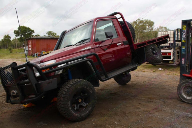 ToyotaLandcruiser79SeriesSingleCabMaroon111116 Superior Customer Vehicles