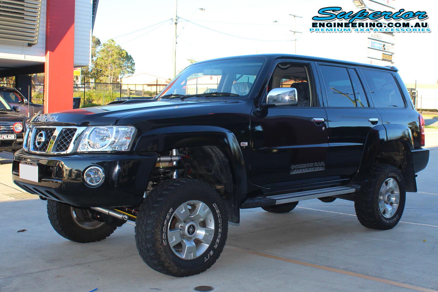 Nissan Patrol GU Wagon Black 75493 Superior Customer Vehicles