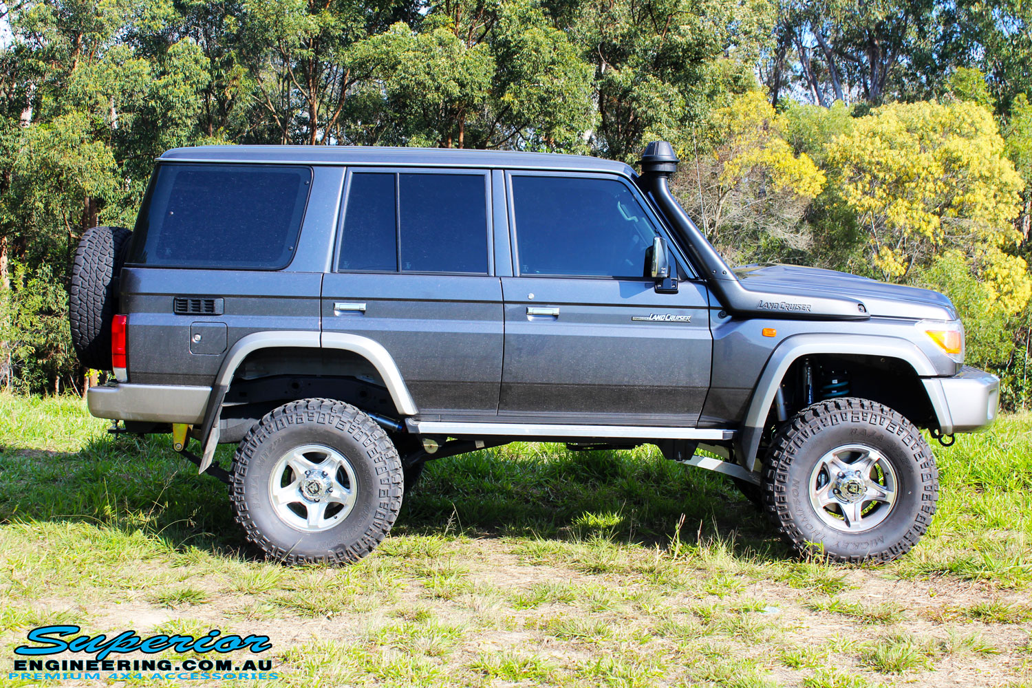 Toyota 76 Series Landcruiser Wagon Grey 91080 Superior Customer Vehicles