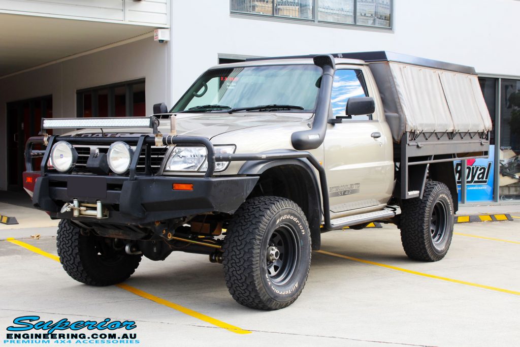 Nissan GU Patrol Ute Gold 95817 Superior Customer Vehicles