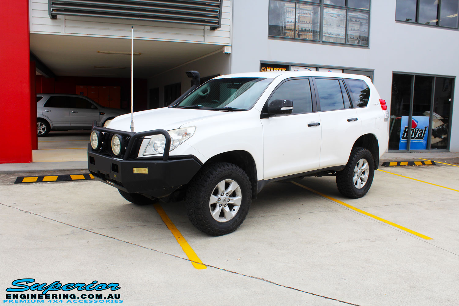 Toyota 150 Series Prado Wagon White 112099 Superior Customer Vehicles