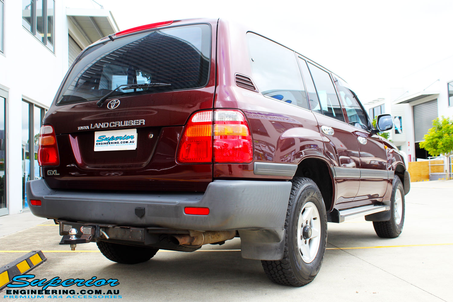 Toyota 105 Series Landcruiser Wagon Maroon 119160 Superior Customer