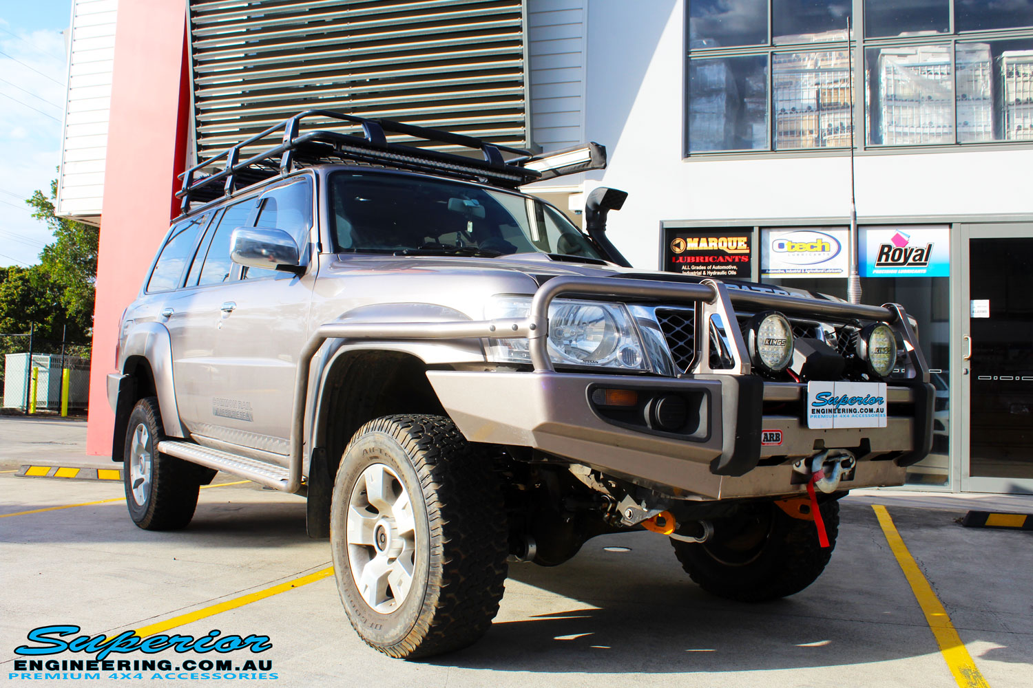 Nissan Gu Patrol Wagon Brown 124664 Superior Customer Vehicles