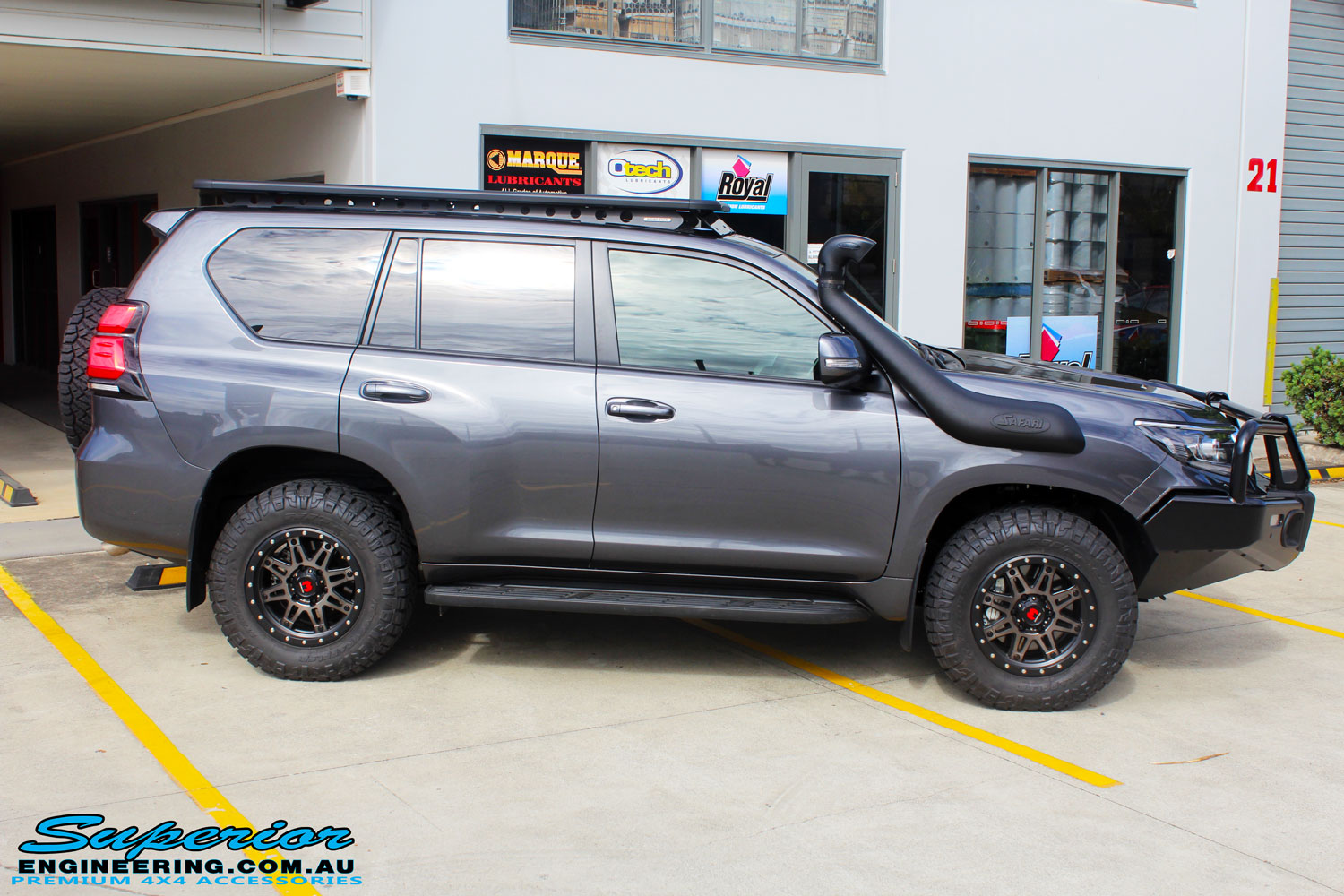 Toyota 150 Series Prado Wagon Grey 120150 Superior Customer Vehicles