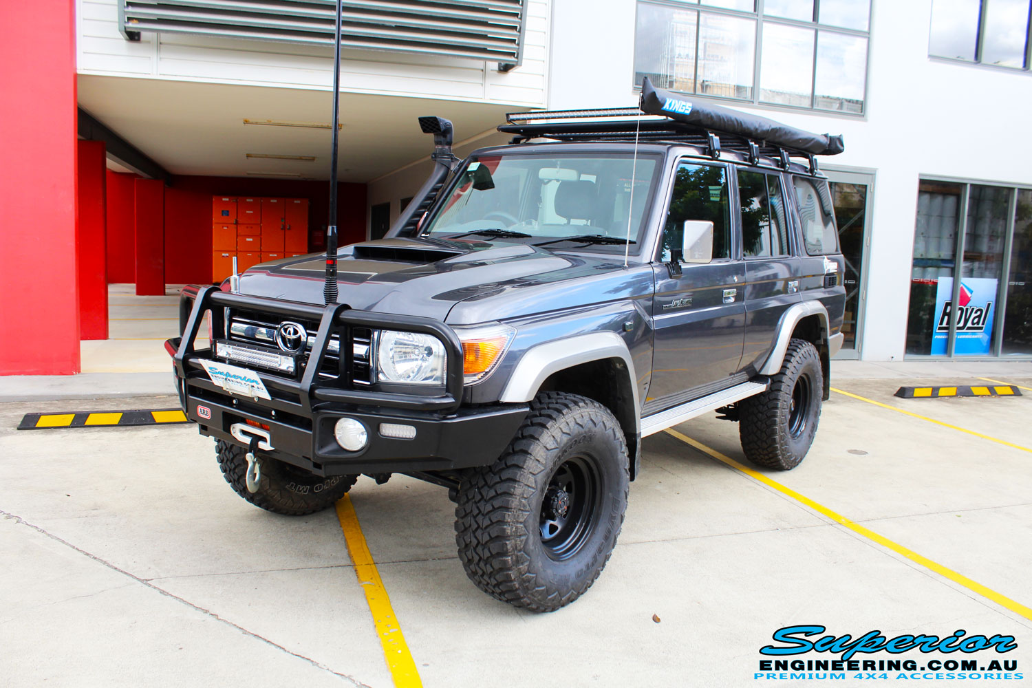 Toyota 76 Series Landcuiser Wagon Grey 128209 Superior Customer Vehicles